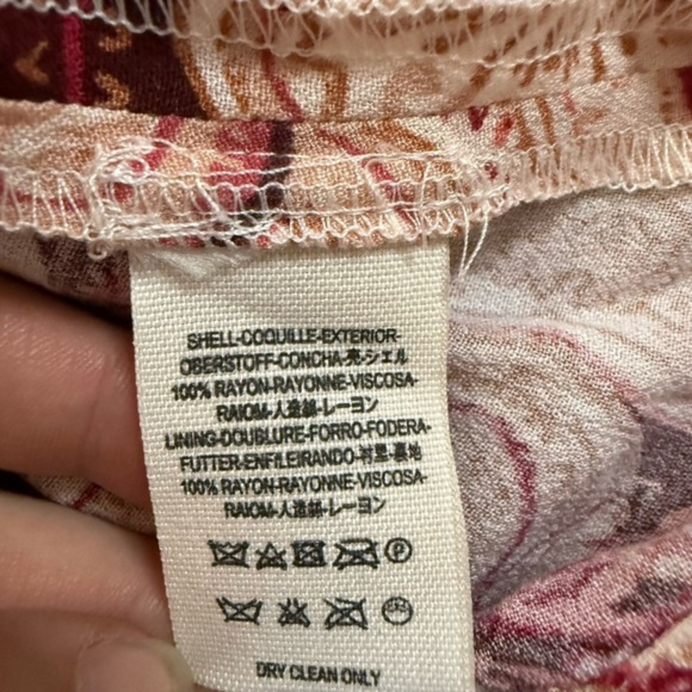 Free People Red and Black Patterned Mini Dress - Picture 10 of 10